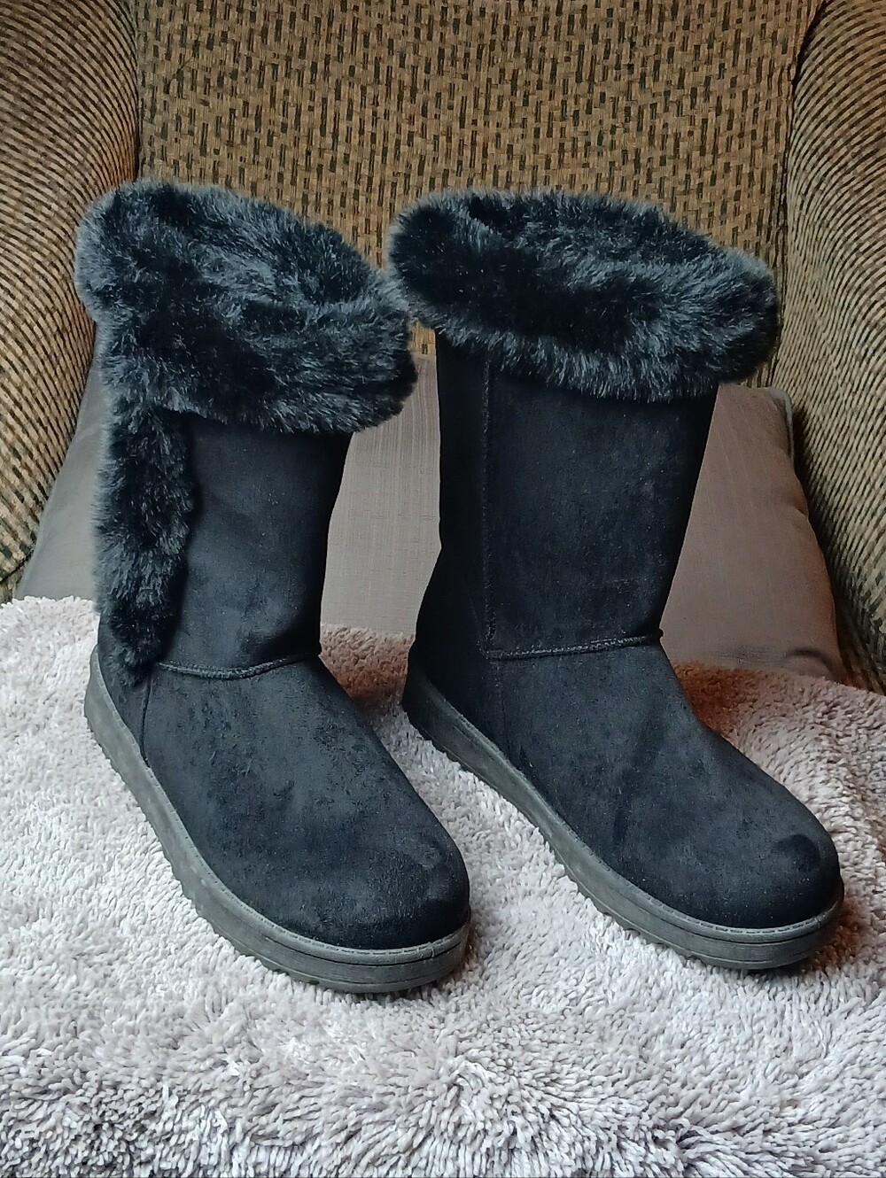 COZY SO ABIGAIL WOMEN'S FAUX FUR WINTER BOOTS